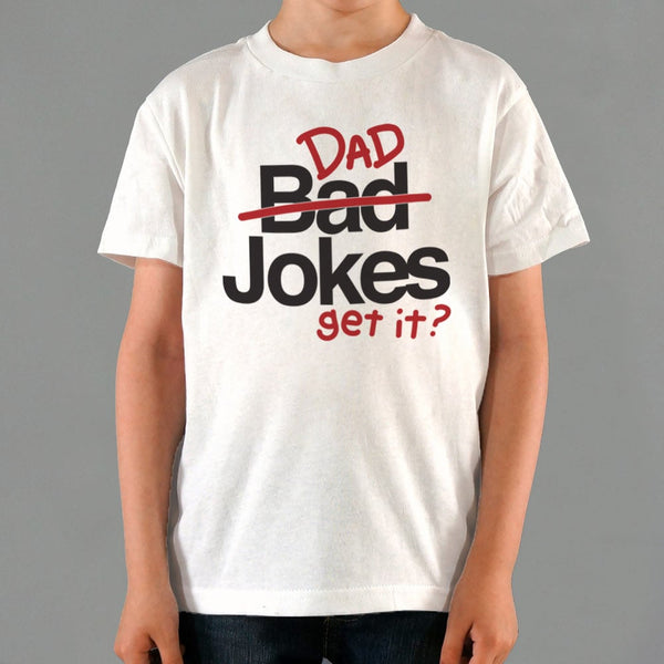 Bad Dad Jokes Kids' T-Shirt