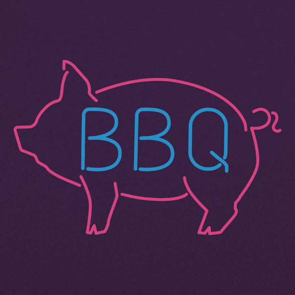 BBQ Pig Neon Men's T-Shirt