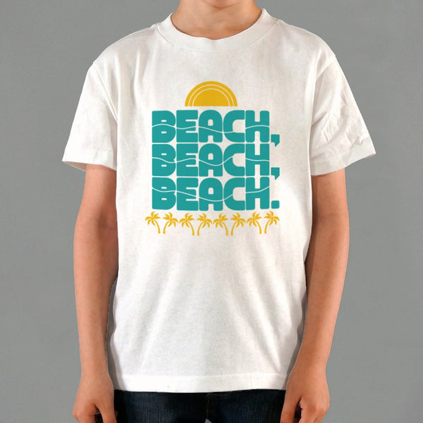 Beach, Beach, Beach. Kids' T-Shirt