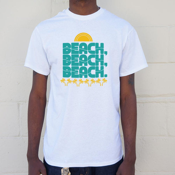 Beach, Beach, Beach. Men's T-Shirt