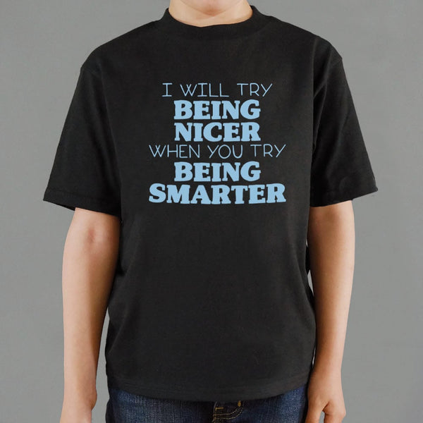 Being Nicer Kids' T-Shirt