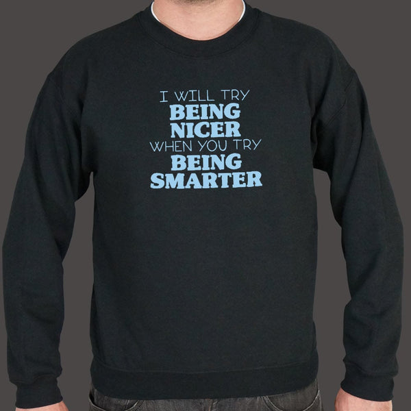 Being Nicer Sweater