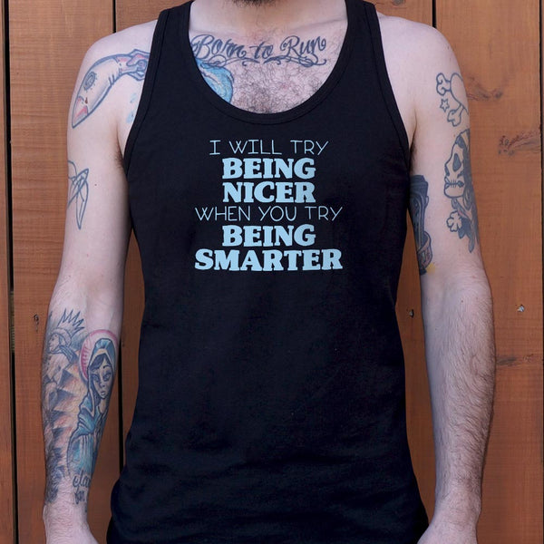 Being Nicer Men's Tank Top