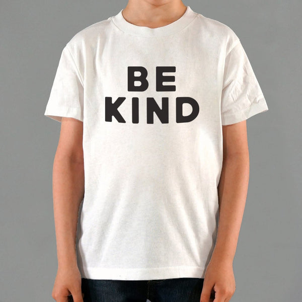 Be Kind Text Kids' T-Shirt