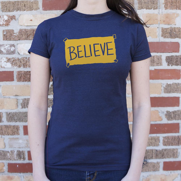 Believe Paper Women's T-Shirt