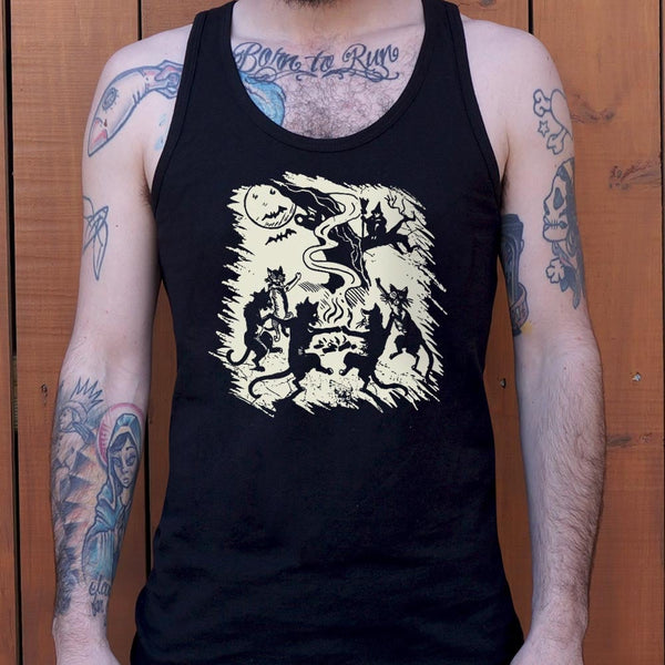 Black Cat Dance Men's Tank Top