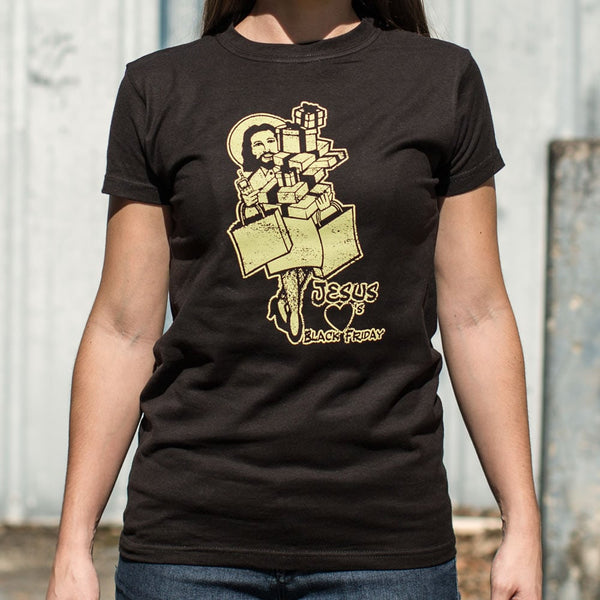 Jesus Hearts Black Friday Women's T-Shirt