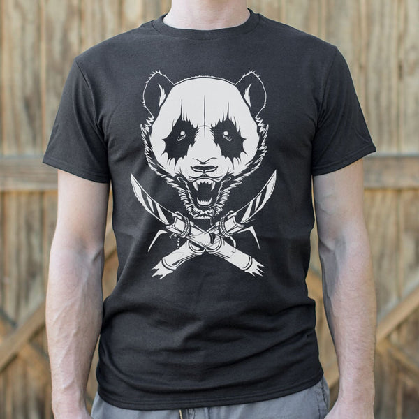 Black Metal Panda Men's T-Shirt