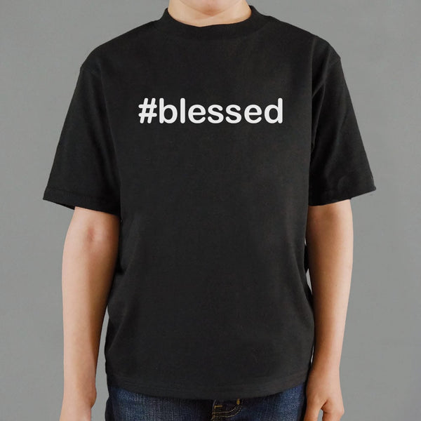 Hashtag Blessed Kids' T-Shirt