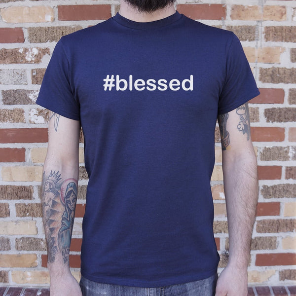 Hashtag Blessed Men's T-Shirt