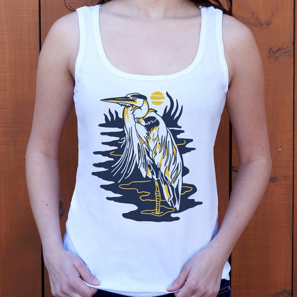 Blue Heron Women's Tank Top