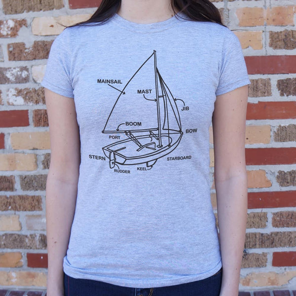 Boat Diagram Women's T-Shirt