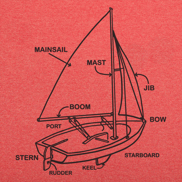 Boat Diagram Men's T-Shirt