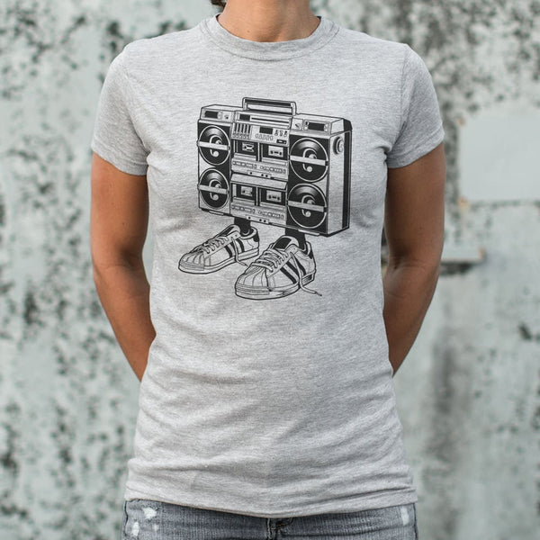 Boom Box Eighties Women's T-Shirt