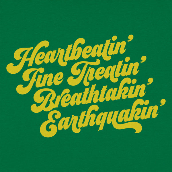 Breathtakin' Earthquakin' Men's T-Shirt