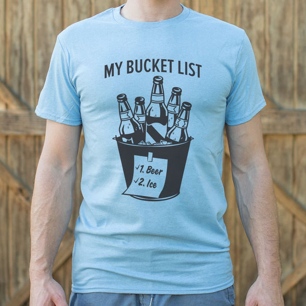 My Bucket List Men's T-Shirt