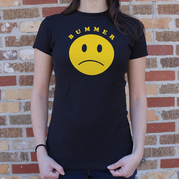 Bummer Sad Face Women's T-Shirt