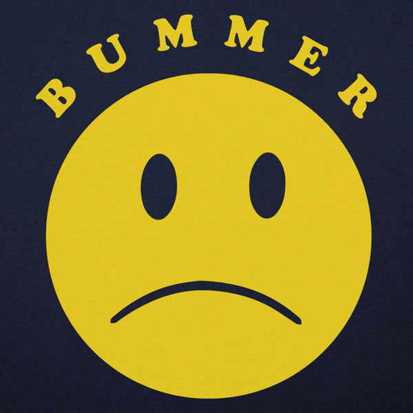 Bummer Sad Face Men's T-Shirt