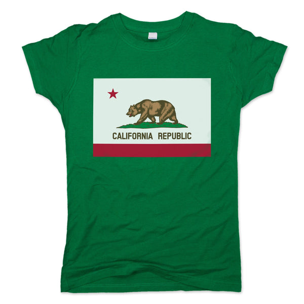 California Flag Graphic Women's T-Shirt