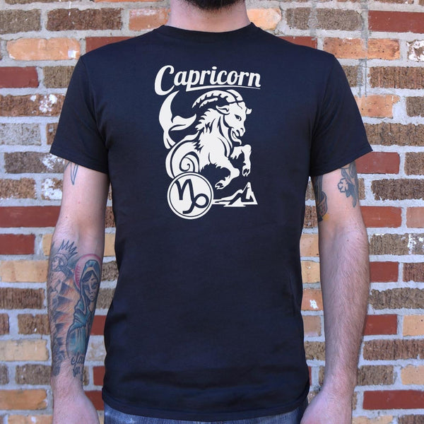 Capricorn Zodiac Men's T-Shirt