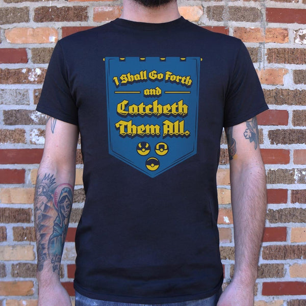 Catcheth Them All Men's T-Shirt