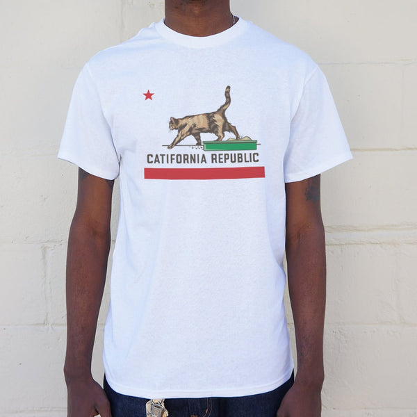 Catifornia Republic Full Color Men's T-Shirt