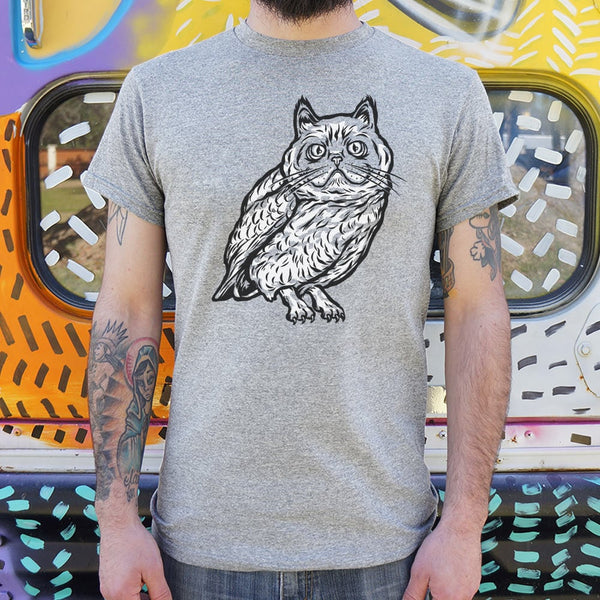 Cat Owl Men's T-Shirt