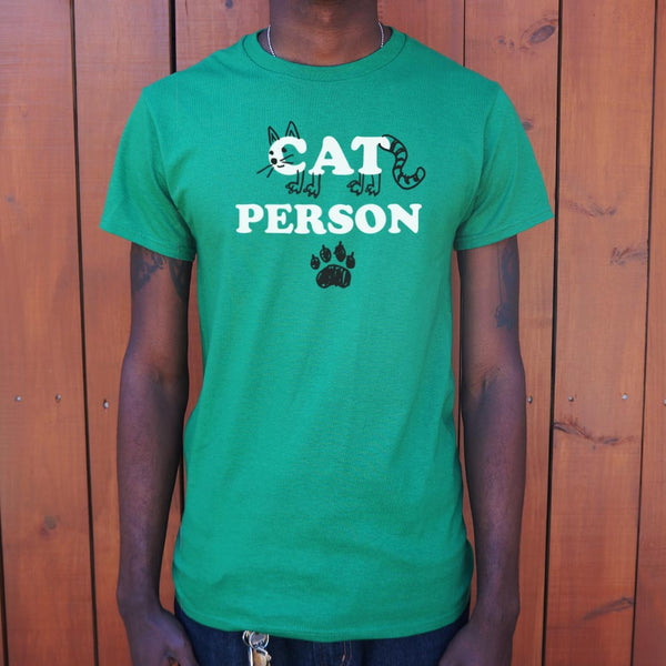 Cat Person Men's T-Shirt