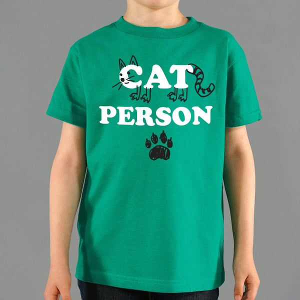 Cat Person Kids' T-Shirt