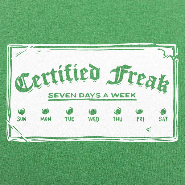 Certified Freak Men's T-Shirt