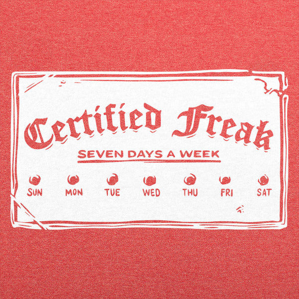 Certified Freak Men's T-Shirt