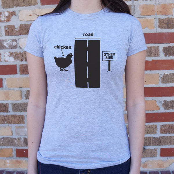 Chicken Crossing Women's T-Shirt