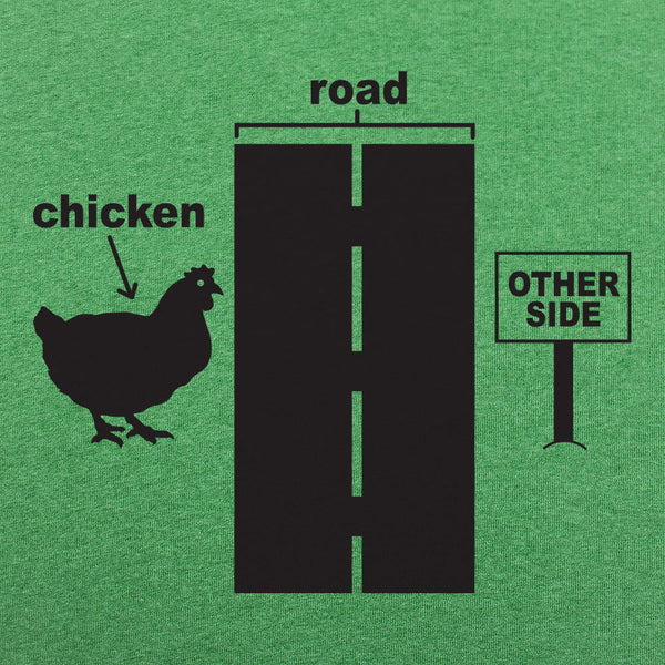 Chicken Crossing Men's T-Shirt