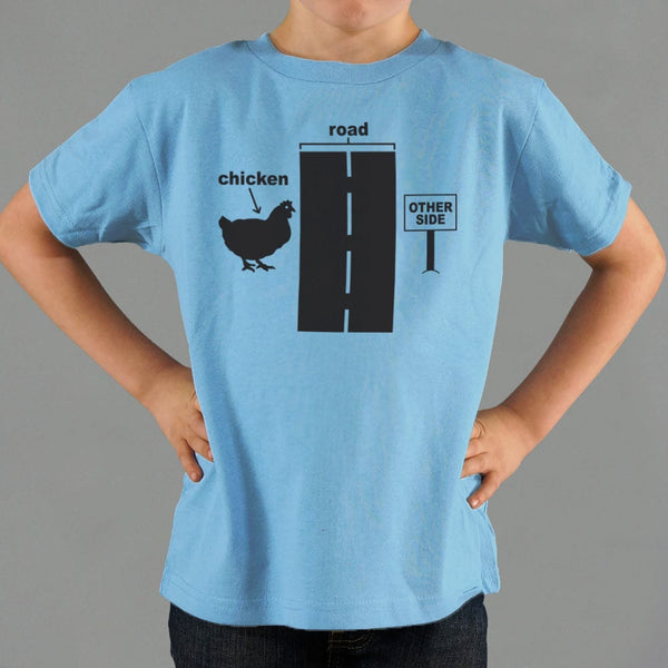 Chicken Crossing Kids' T-Shirt