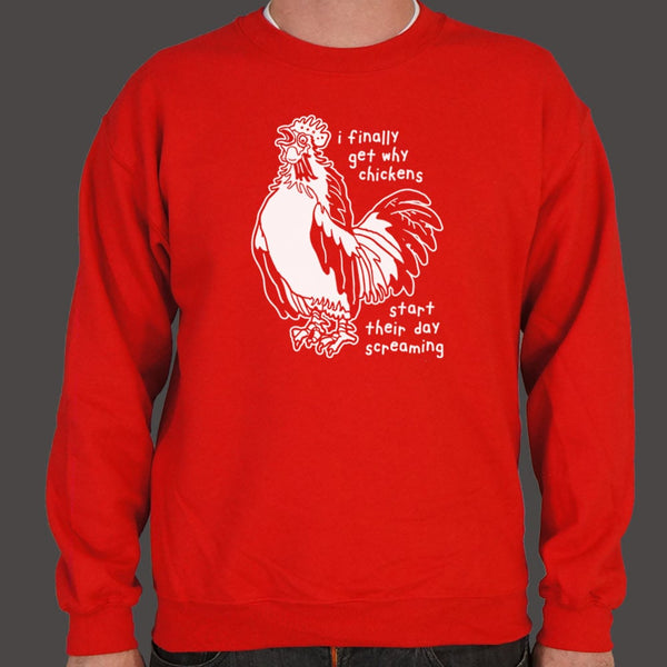 Chickens Screaming Sweater