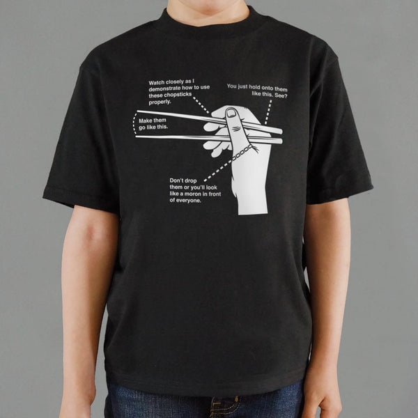 Chopsticks 101 Kids' T-Shirt