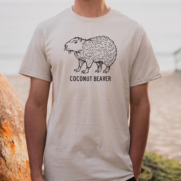 Coconut Beaver Men's T-Shirt