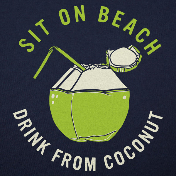 Sit On Beach Men's T-Shirt