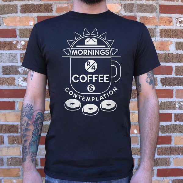 Coffee &amp; Contemplation Men's T-Shirt