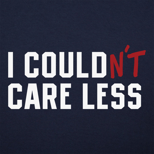 Couldn't Care Less Men's T-Shirt