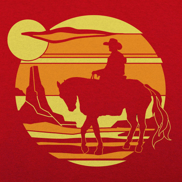 Cowboy Sunset Men's T-Shirt