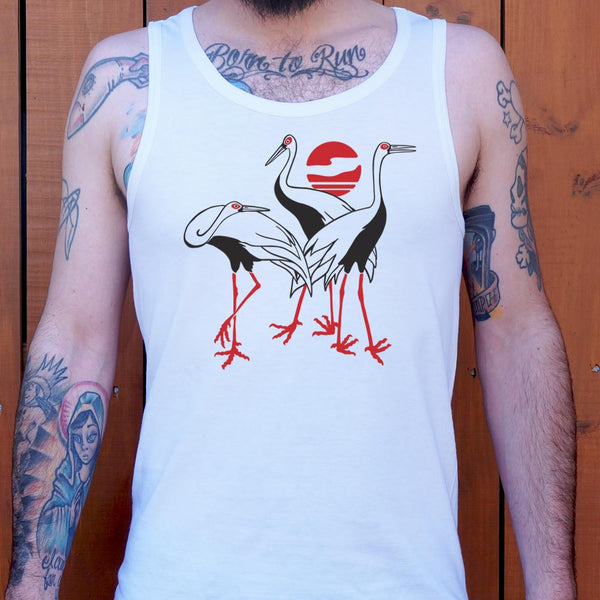 Cranes Men's Tank Top