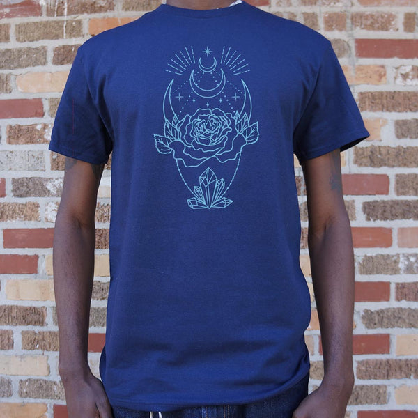 Crystal Rose Men's T-Shirt