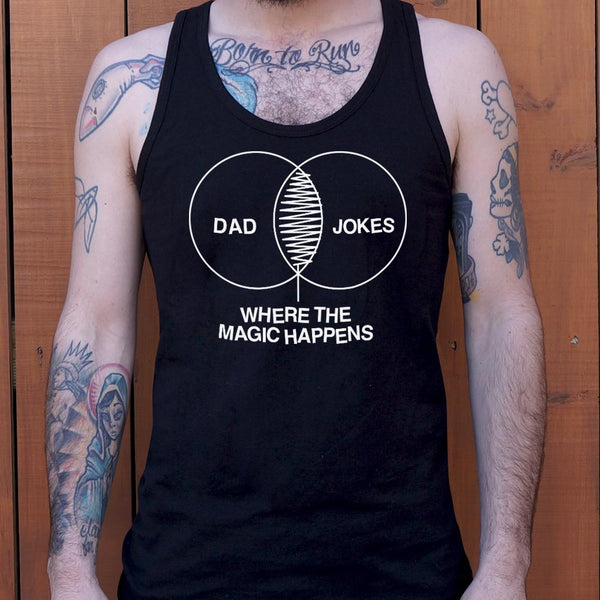 Dad Joke Magic Men's Tank Top