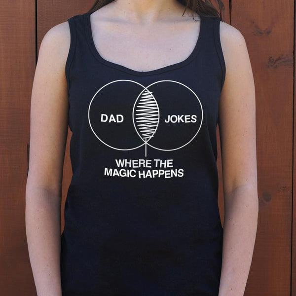 Dad Joke Magic Women's Tank Top