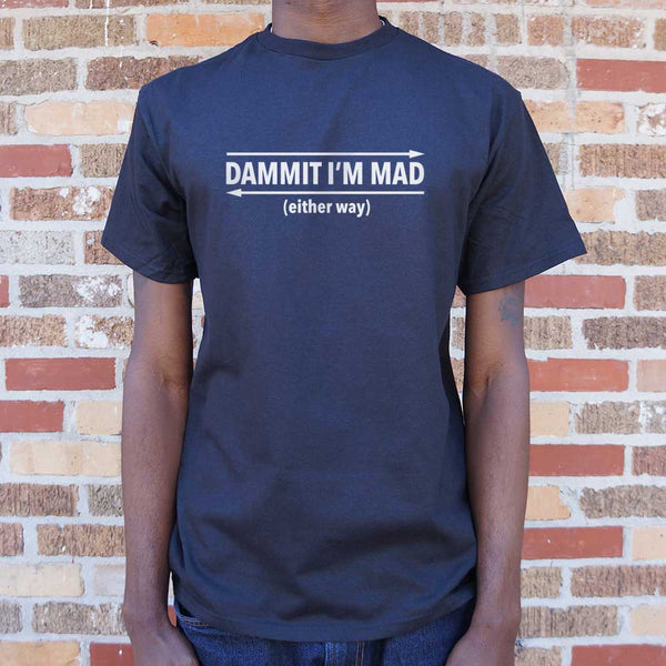 Dammit Palindrome Men's T-Shirt