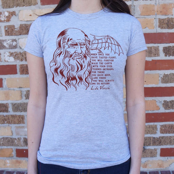 Da Vinci Quote Women's T-Shirt