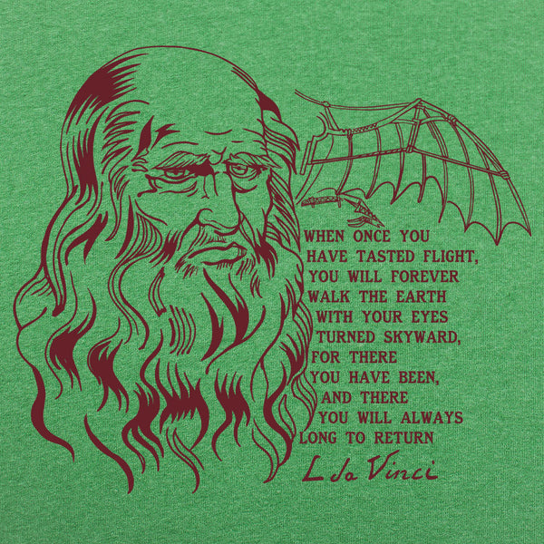 Da Vinci Quote Men's T-Shirt
