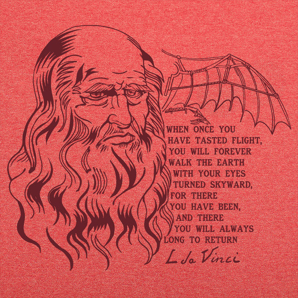 Da Vinci Quote Men's T-Shirt