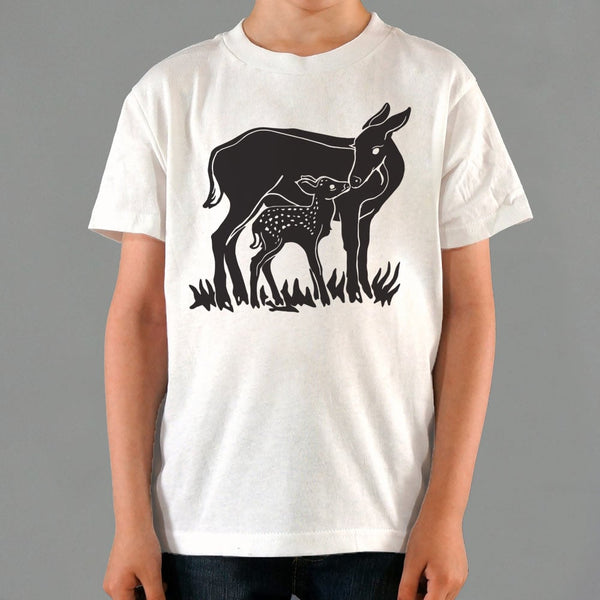 Doe And Fawn Kids' T-Shirt